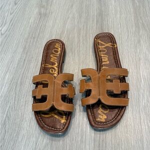 Sam Edelman Tan Slide Sandals size 9